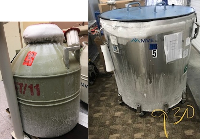 液氮罐内部结冰 液氮罐内部结冰